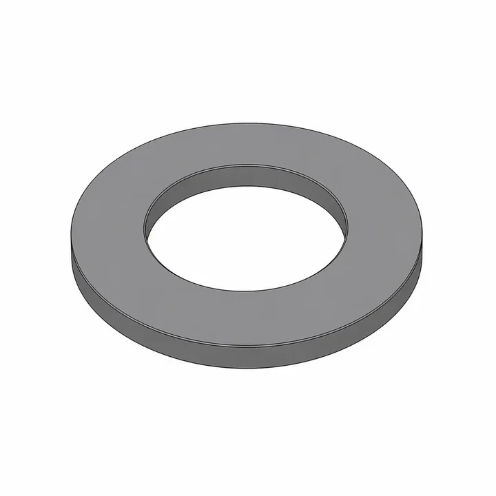 CAD-weergave van een kunststof ring op maat